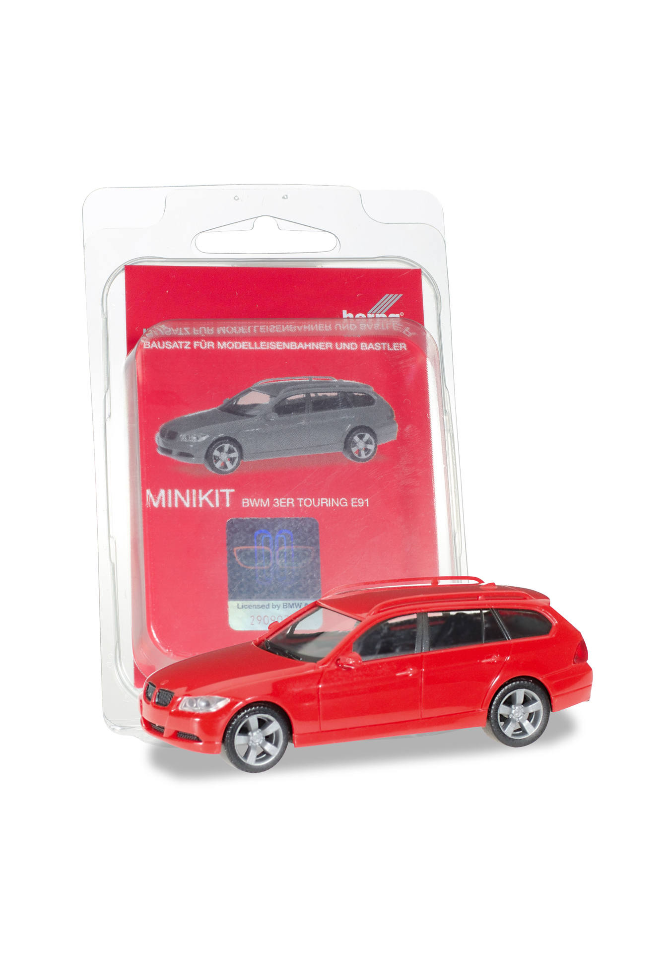 Herpa MiniKit: BMW 3er Touring E91, red