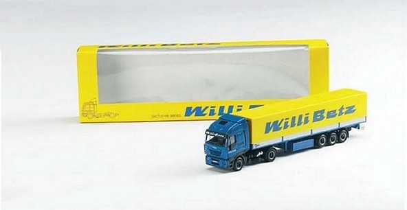 Iveco Stralis platform/plane saddle train special box
