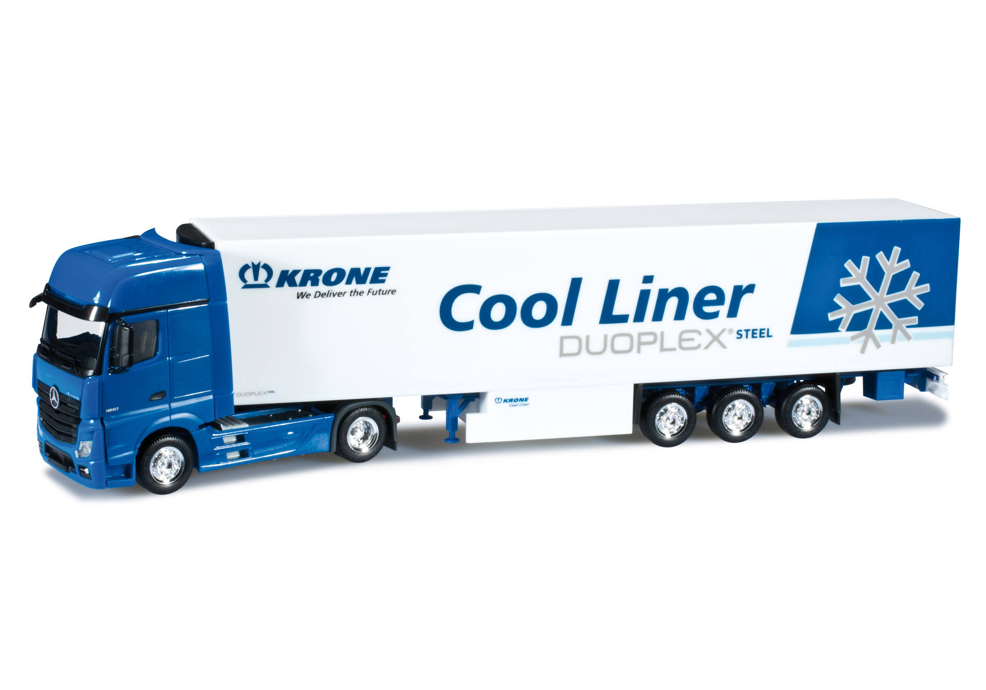 Mercedes-Benz Actros Gigaspace refrigerated box semitrailer "Krone"