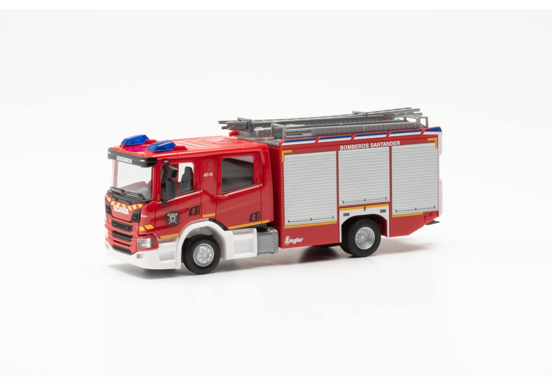 Scania CP Crewcab fire engine vehicle "Fire brigade Santander" (Spain/Santander)