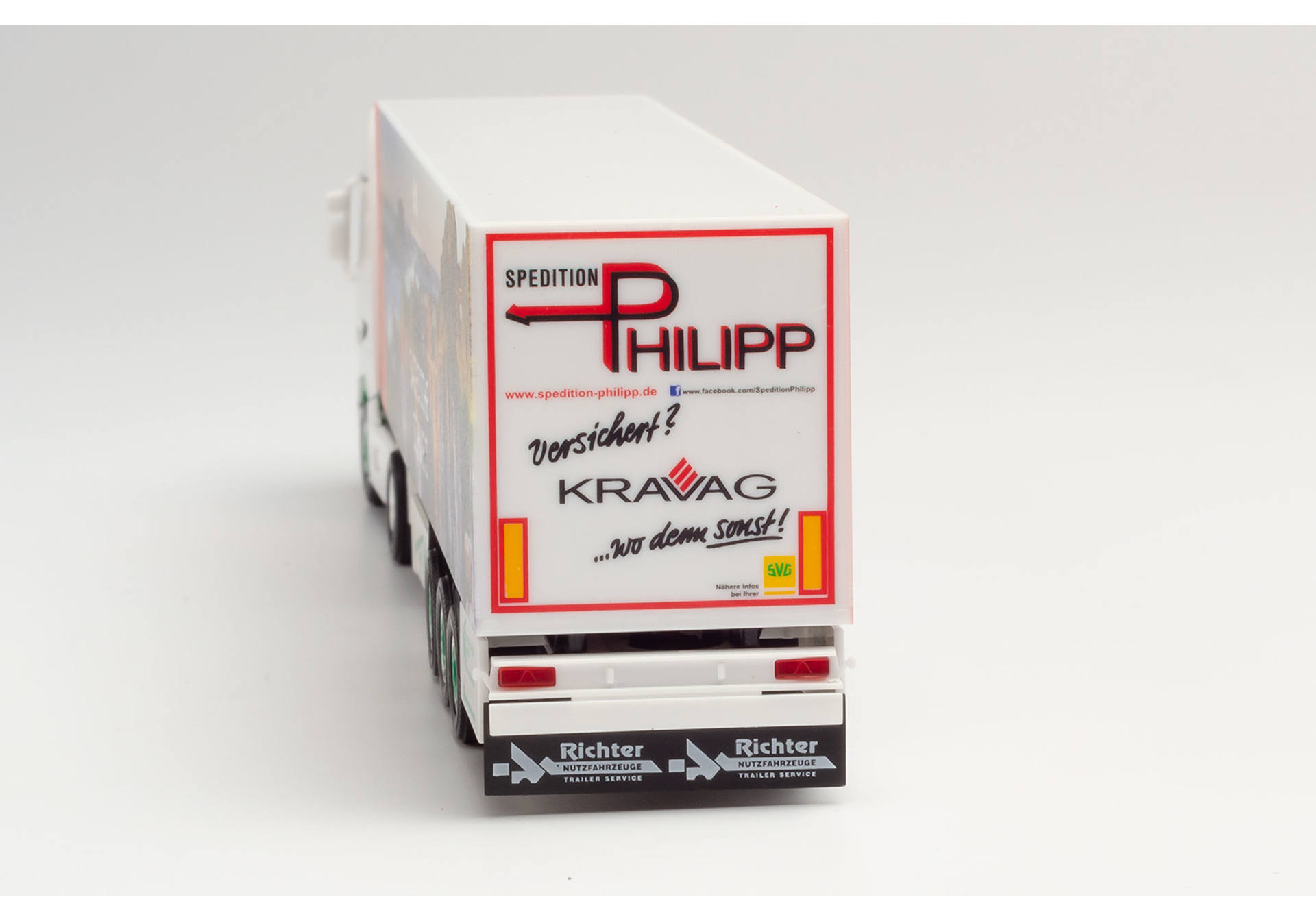 Renault T box semitrailer "Spedition Philipp / Sächsische Schweiz"