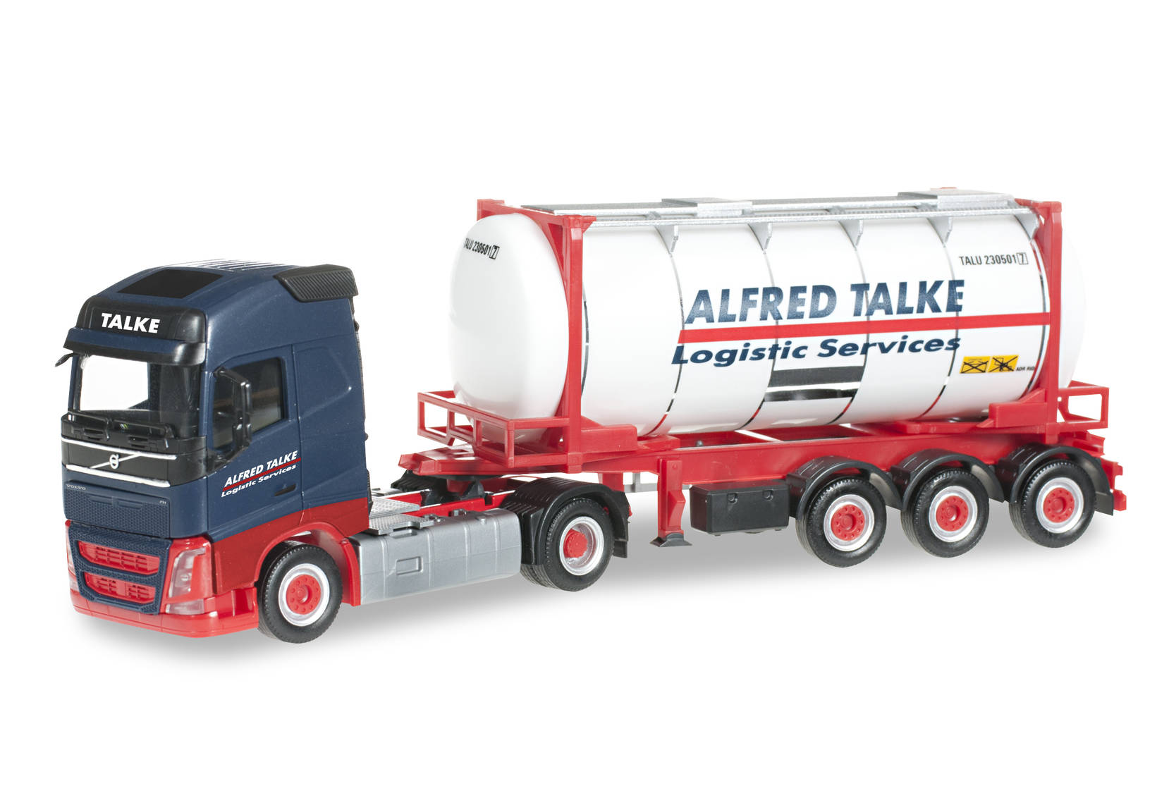 Volvo FH Gl. swapcontainer semitrailer "Talke"