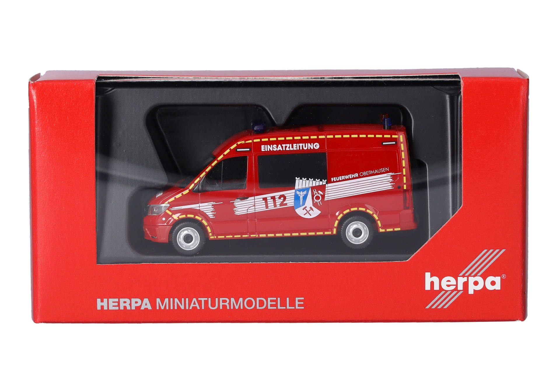 MAN TGE halfbus high-roof, rescue vehicle "Fire Brigade Oberhausen/ELW"