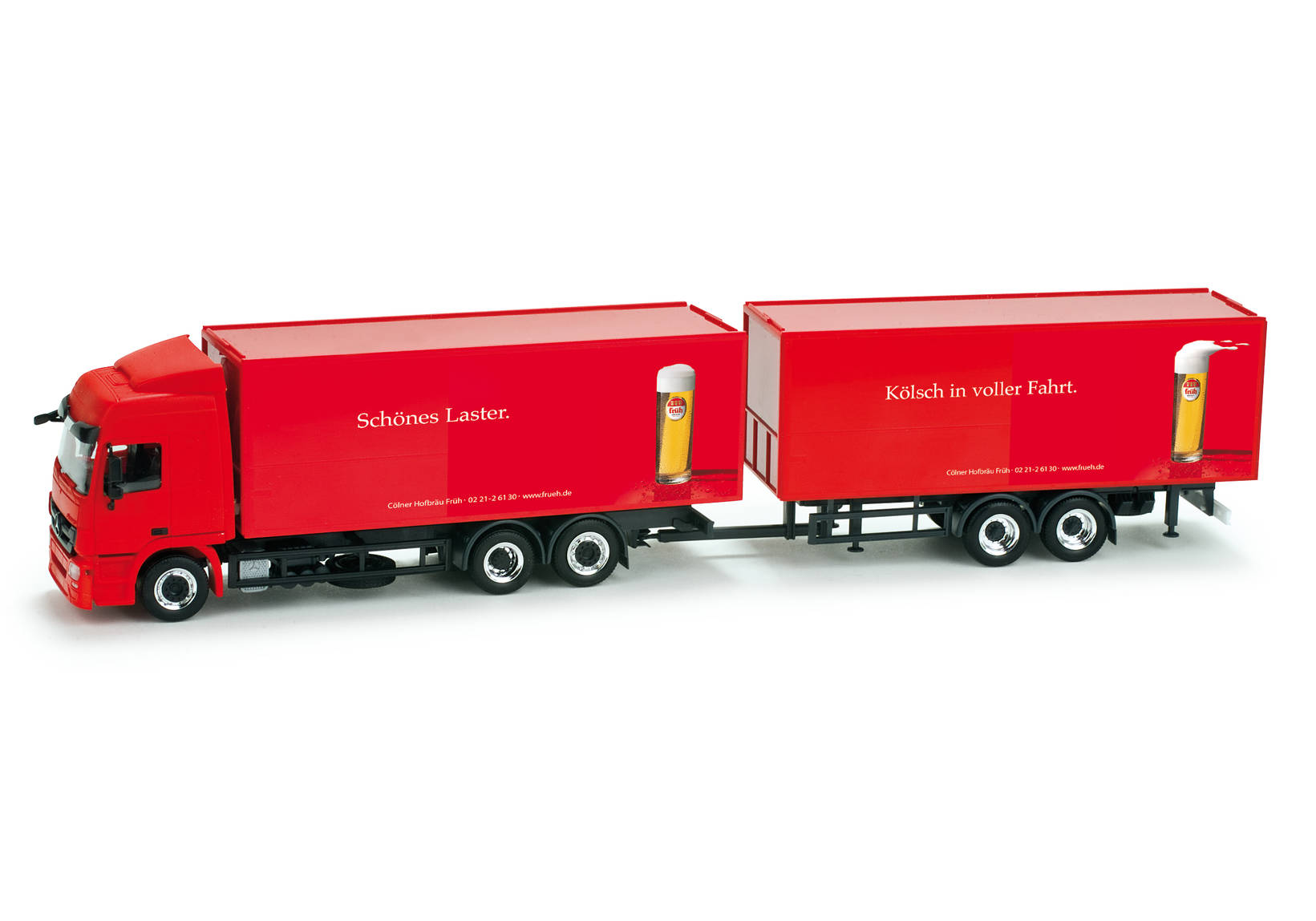 Mercedes-Benz Actros LH beverage trailer "Frueh Koelsch"