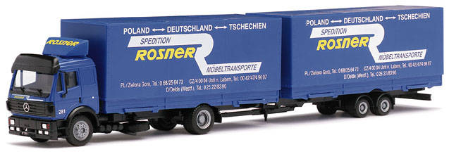Mercedes-Benz SK '94 Change curtain plane tandem hanger train 2A2A