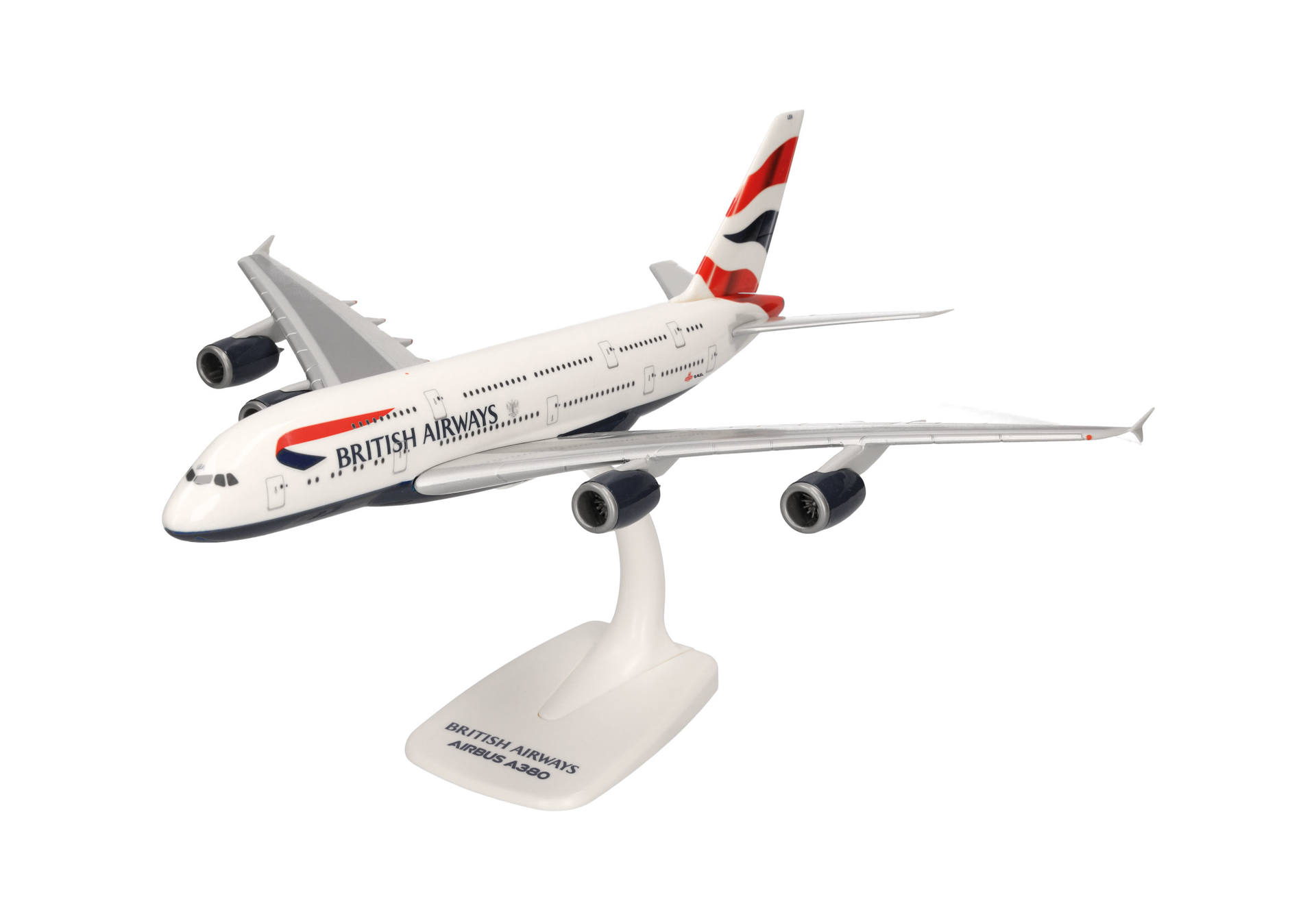 flugzeugmodell, modellflugzeug, british airways, jetmodell, flugzeugträger/stand