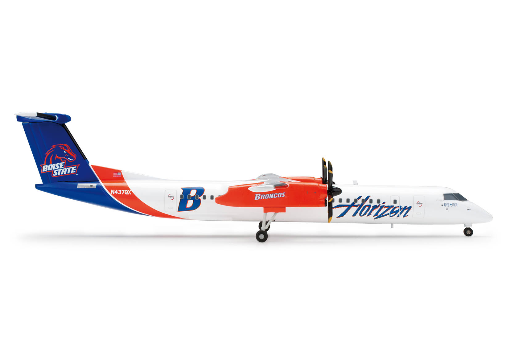 Horizon Air Bombardier Q400 "Boise State Broncos"