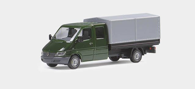 Mercedes-Benz Sprinter double cabin pick-up/canvascover facelift