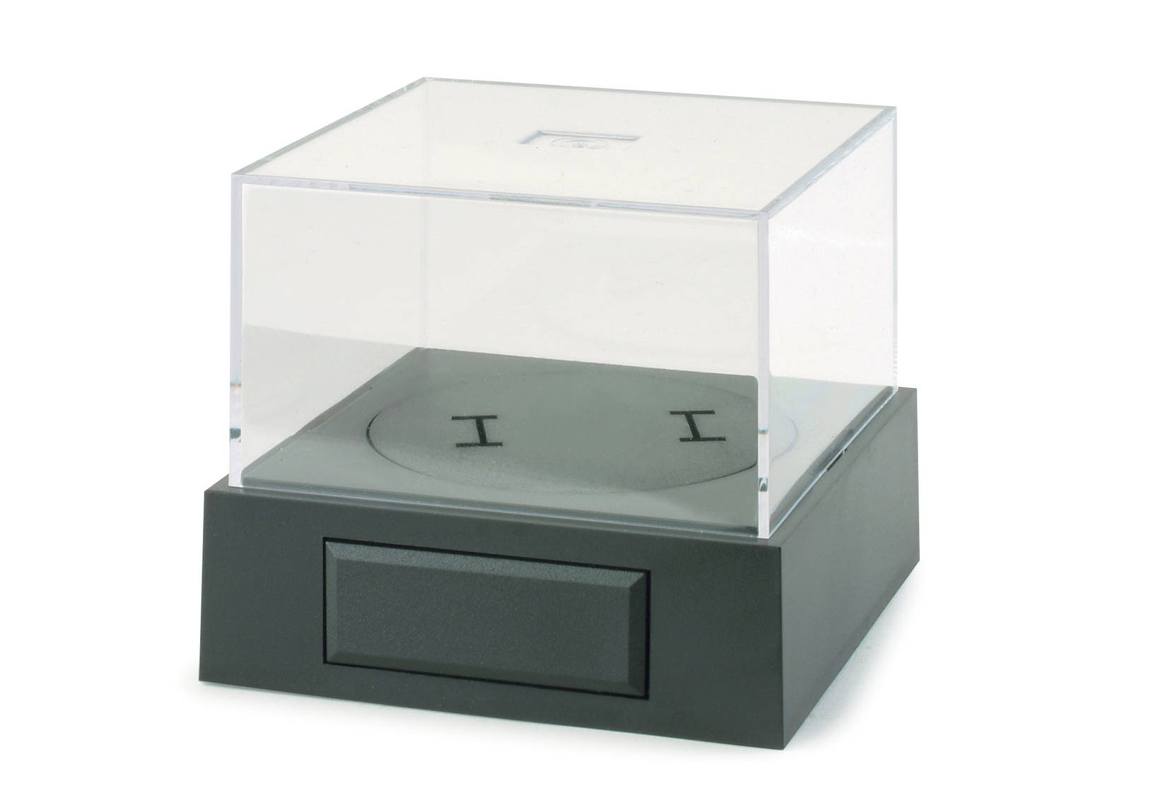 Showroom-Case with revolving stage