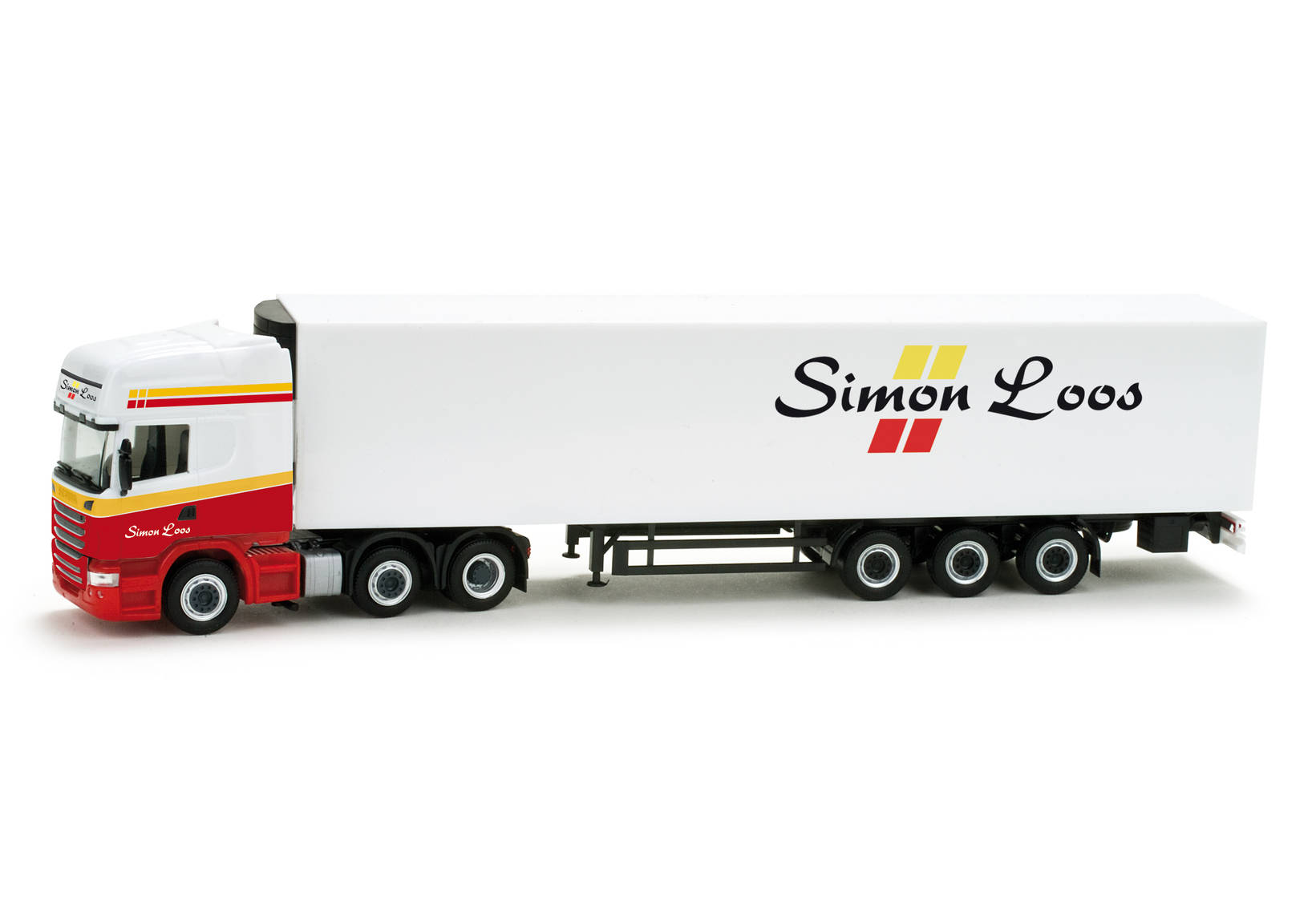 Scania R TL box semitrailer "Simon Loos" (NL)