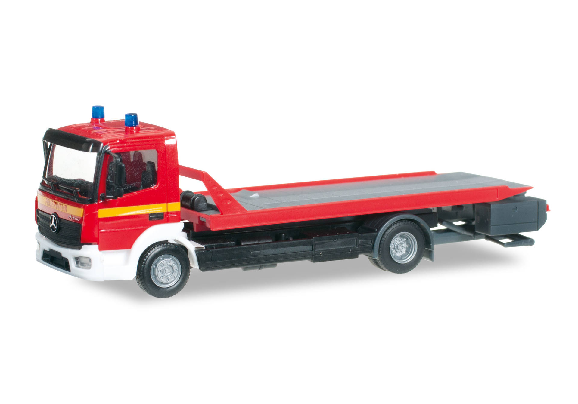 Mercedes-Benz Atego Plateau-Abschleppfahrzeug "Feuerwehr"