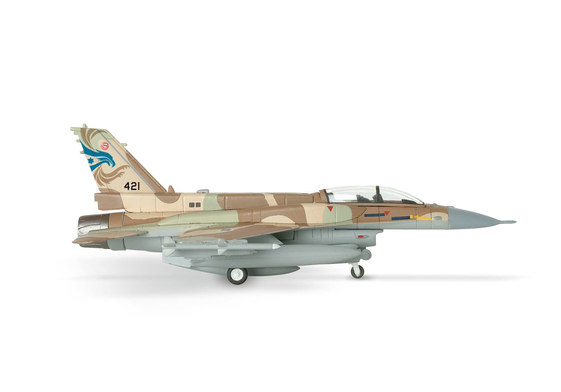 Israeli Defense Force 253 Sqd "Negev" Lockheed F-16I "Sufa" (Cockpit geschlossen)