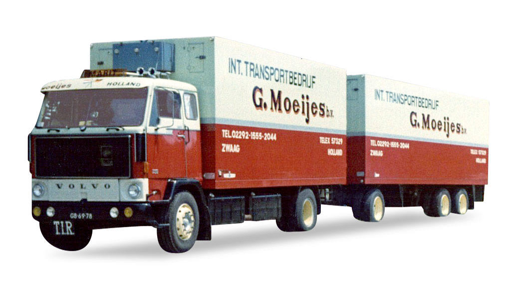 Volvo F89 refrigerated Trailer "Moeijes"