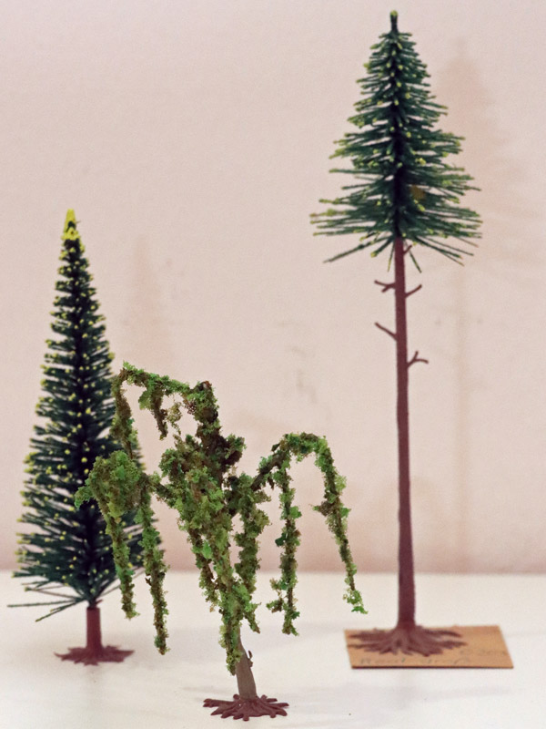 Miniaturbäume für den Dioramenbau
