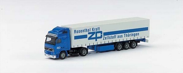 Volvo FH 12 curtain plane saddle train
