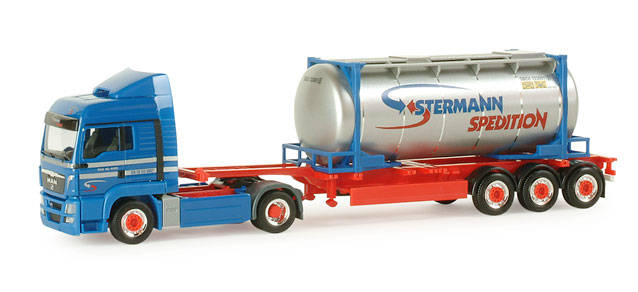 Herpa MAN TGS LX container semitrailer "Stermann" 288934