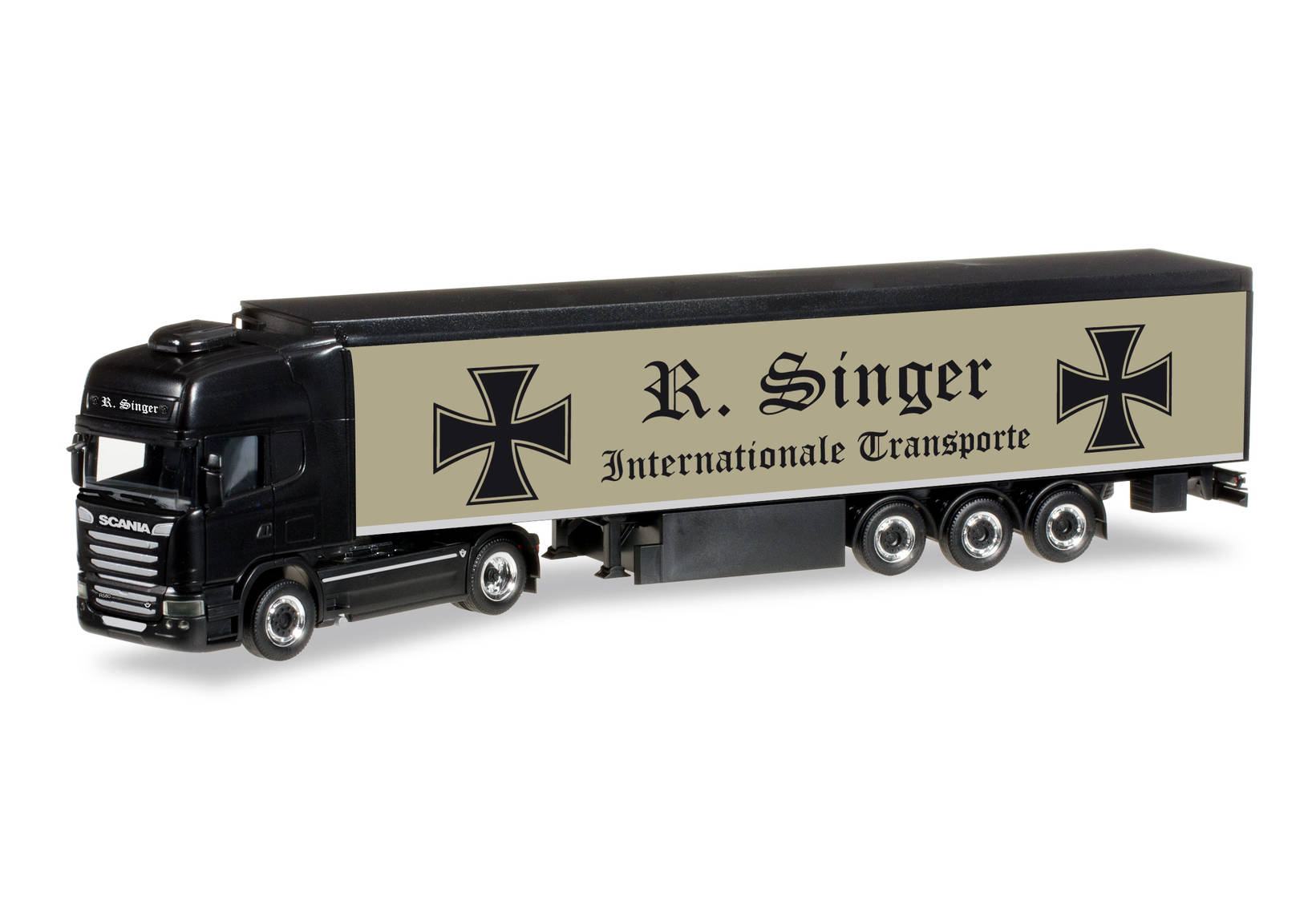 Scania R 2013 TL Schubboden-Sattelzug "Roland Singer"