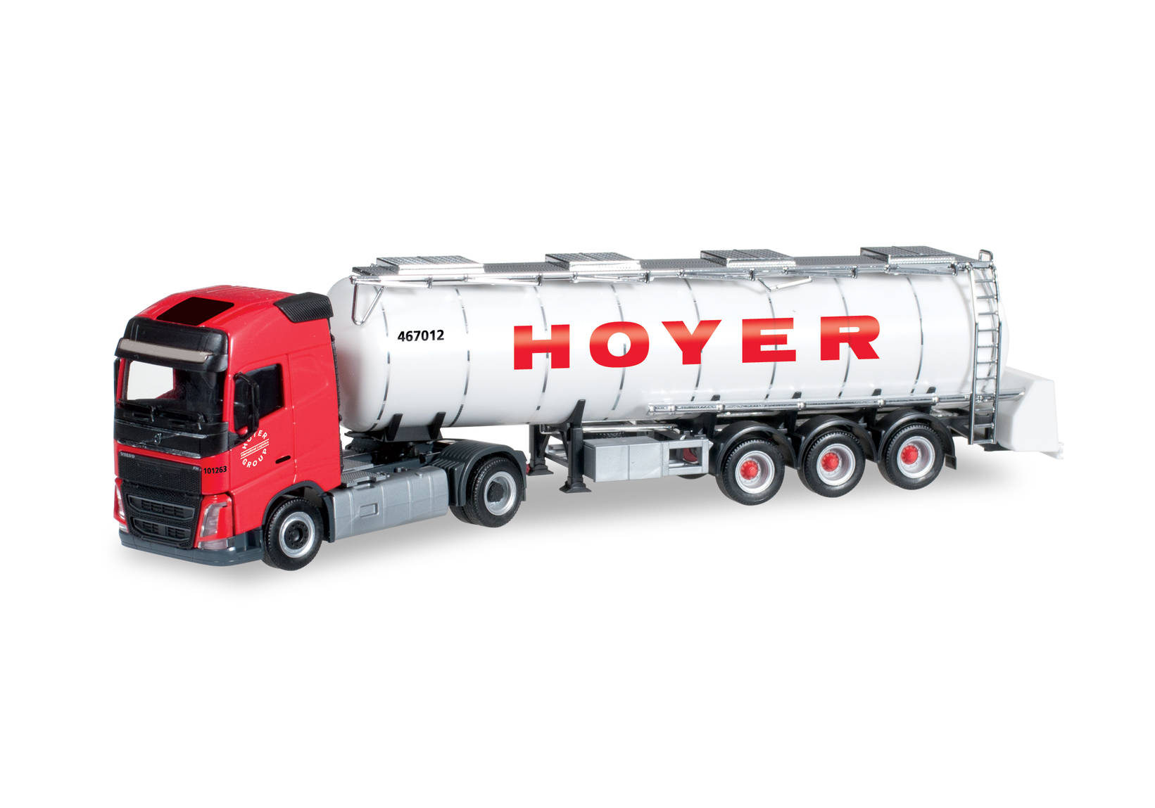 Volvo FH GL Lebensmitteltank-Sattelzug "Hoyer"