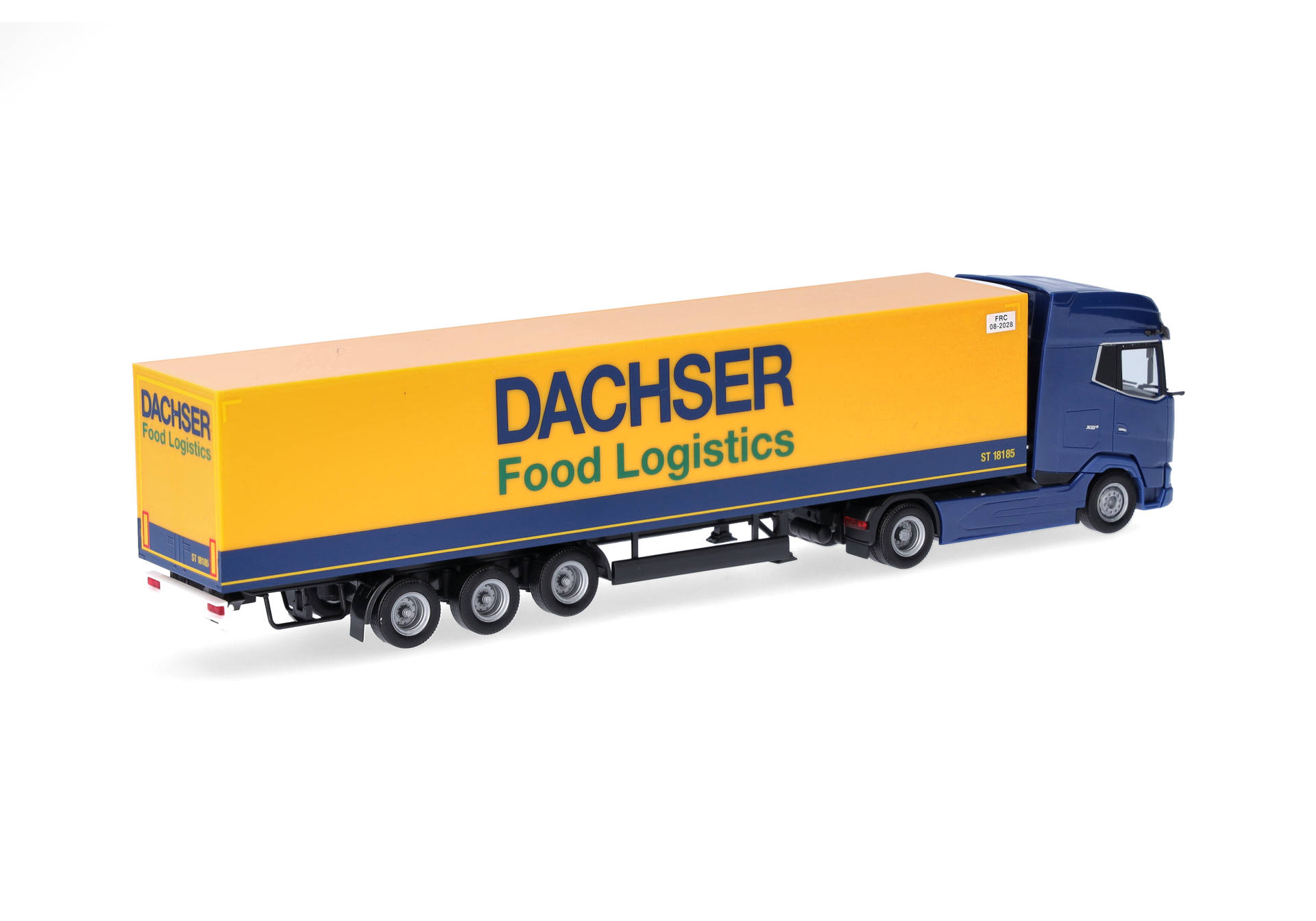 DAF XG+ refrigerated box semitrailer truck "Dachser Food Logistics" (Bavaria/Kempten)