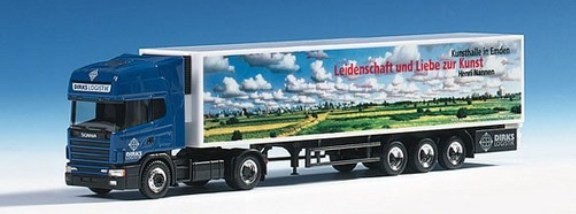 Scania 124 teaspoon cold suitcase saddle train 2A/3A