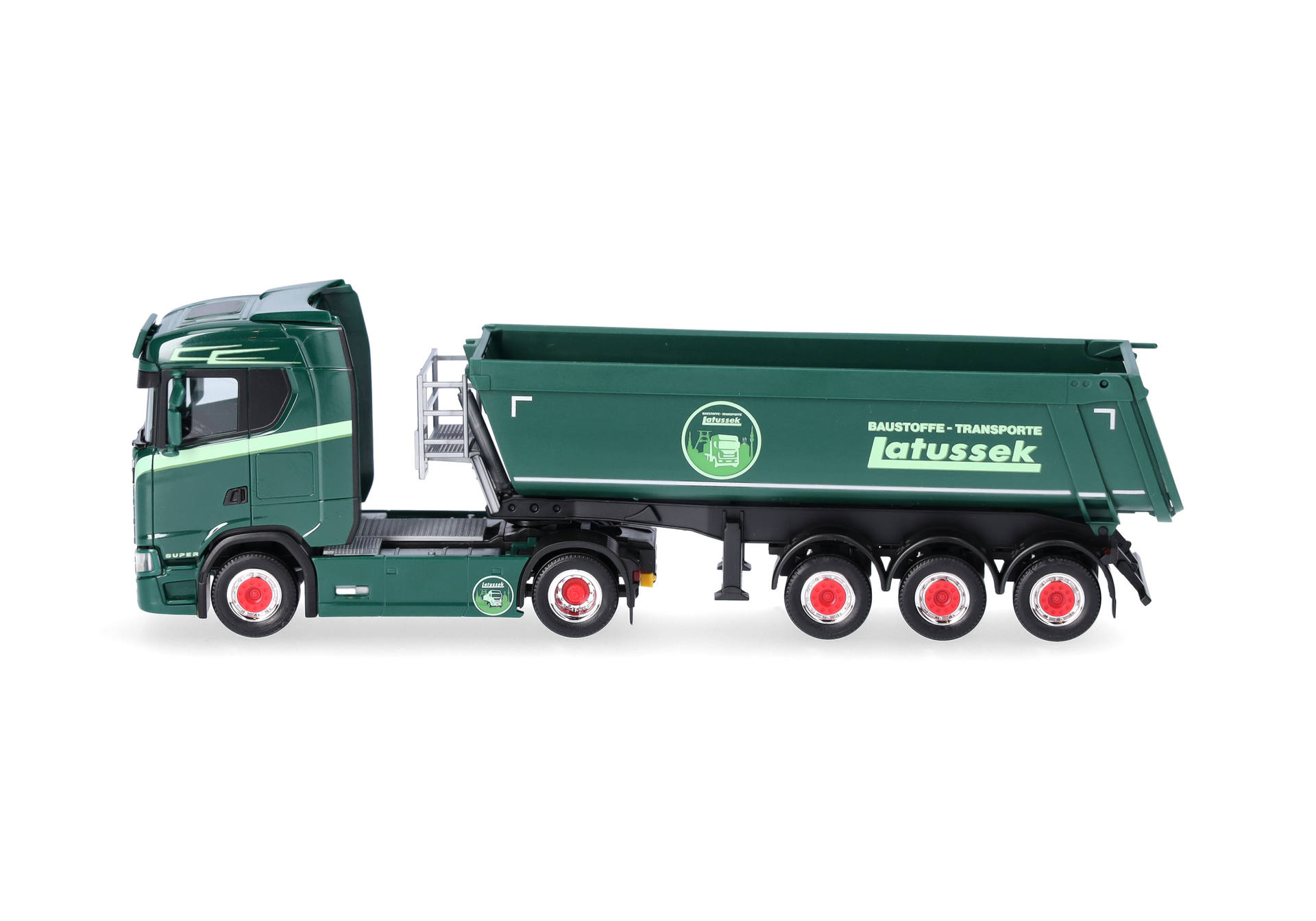 Spielzeug-LKW,  Abrollkipper,  grüner Lastwagen,  Sechs-Rad,  Modellfahrzeug, Lkw, Dumptruck, Grün, Model, Latussek
