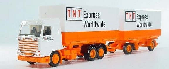 Scania 143 m streamline exchange case trailer train 3A/2A