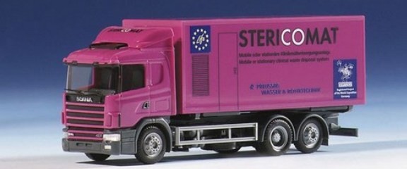 Scania 124 HL Exchange case truck 3A