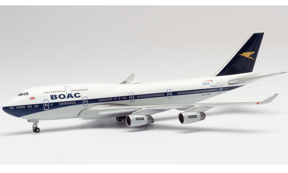 British Airways Boeing 747-400 - 100th anniversary BOAC Heritage Design