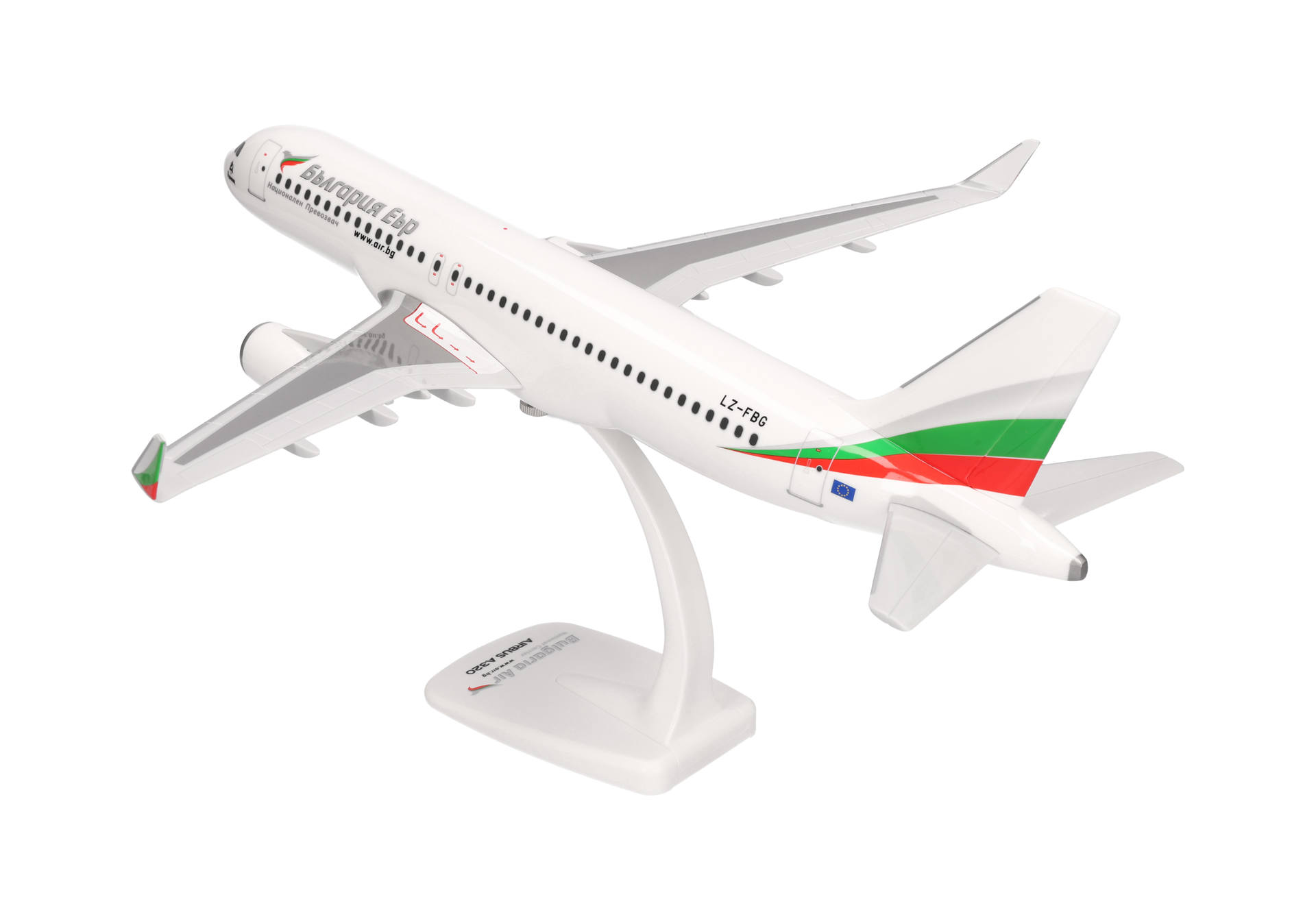 flugzeug, modell, weiß, schwanzfinne, ständer