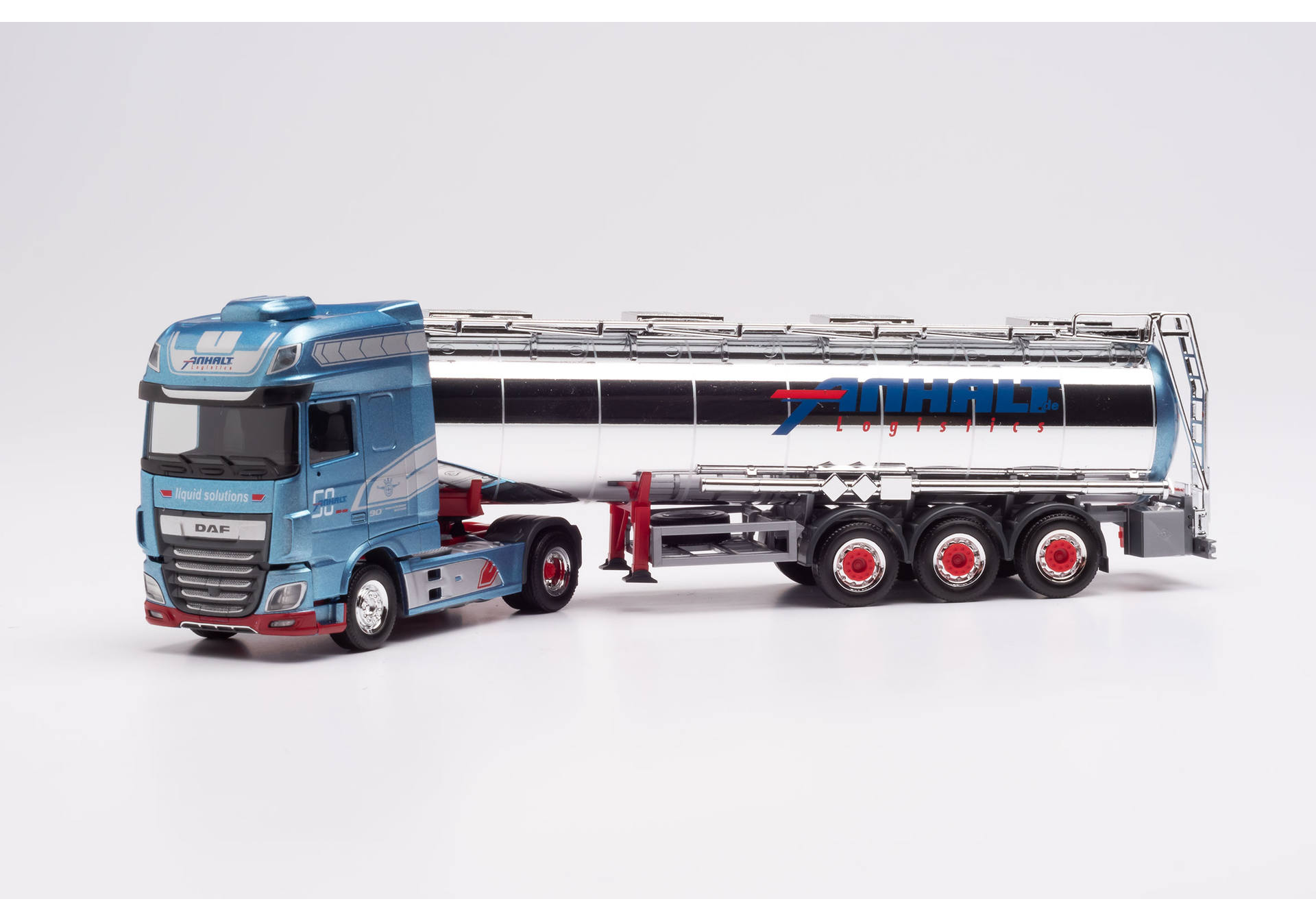 DAF XF SSC Euro 6 chrome tank semitrailer „Anhalt Logistics“