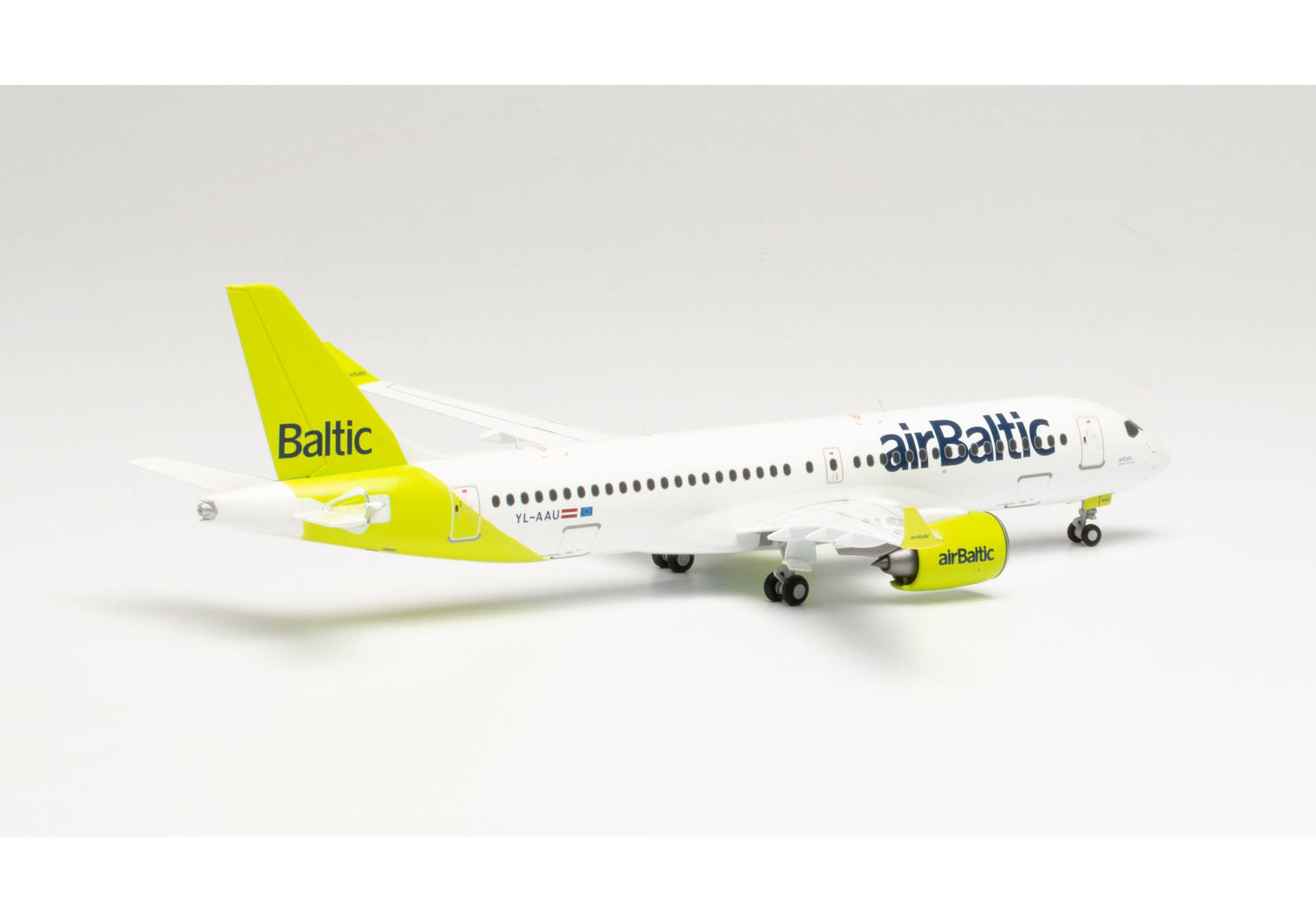 airBaltic Airbus A220-300 - new livery “100th A220” - YL-AAU