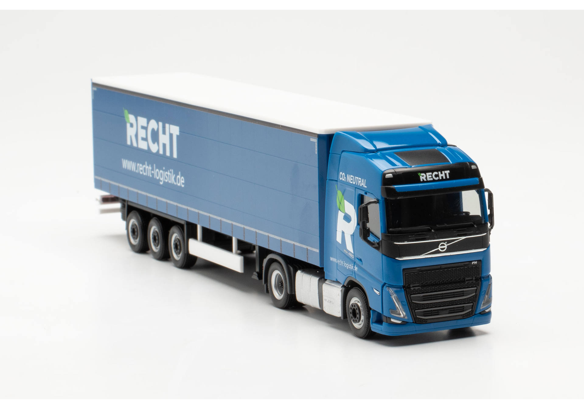 Volvo FH GL 2020 Gardinenplanen-Sattelzug "Recht Logistik"