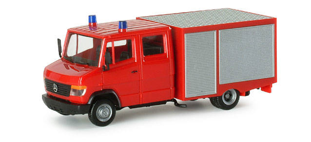 Mercedes-Benz Vario TSF-W, rot