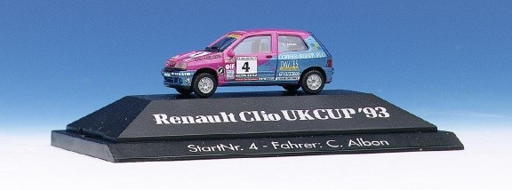 Renault Clio 16V Startnummer 4 Fahrer: C. Albon