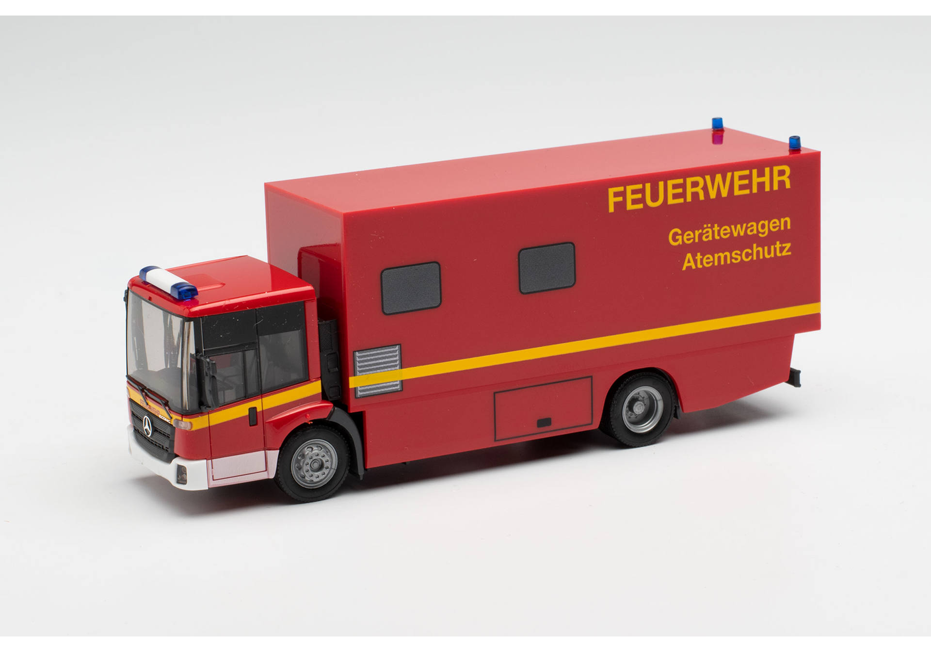 Mercedes-Benz Econic box truck „Feuerwehr Gerätewagen Atemschutz“