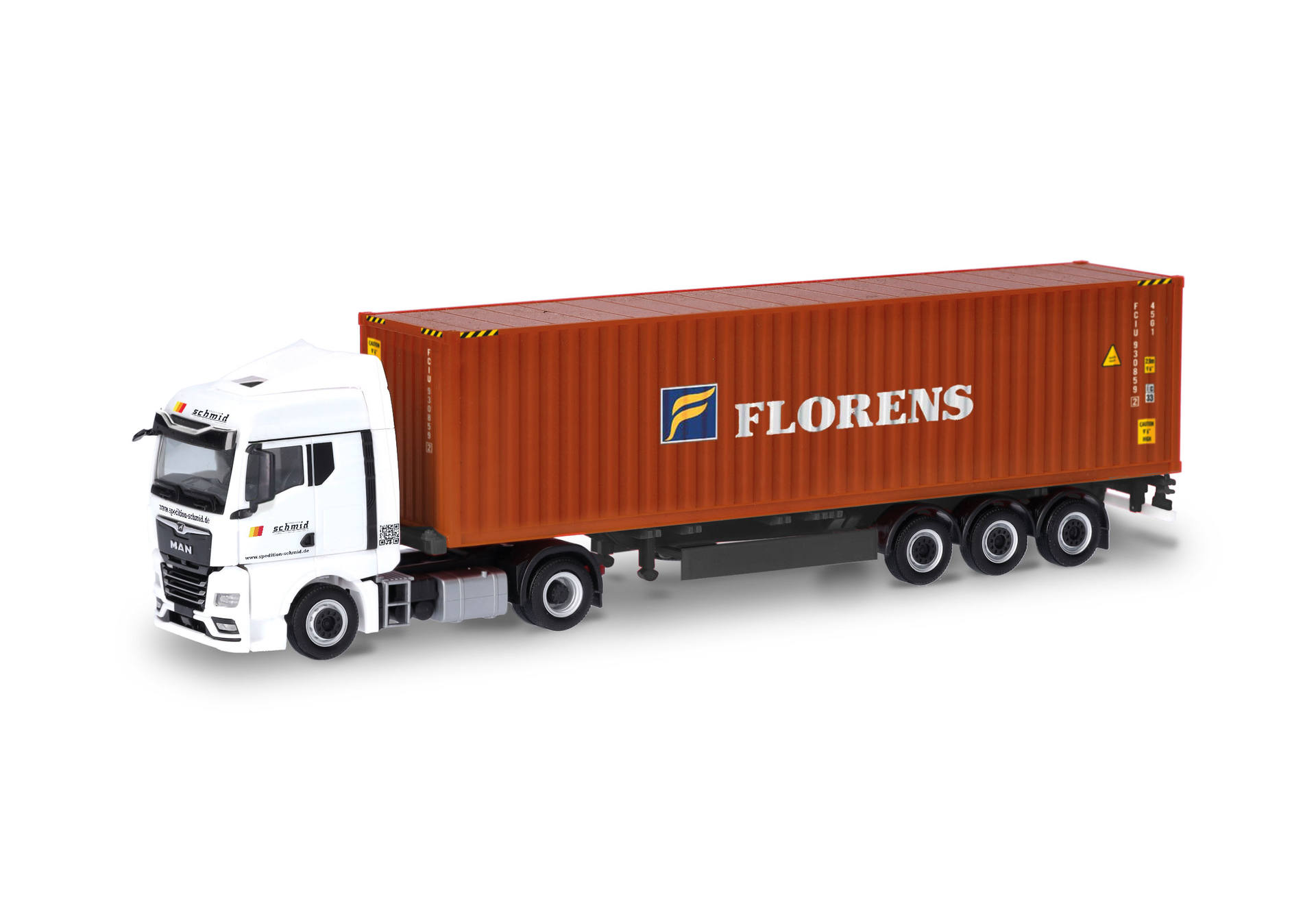 MAN TGX GM Container-Sattelzug "Schmid/Florens"