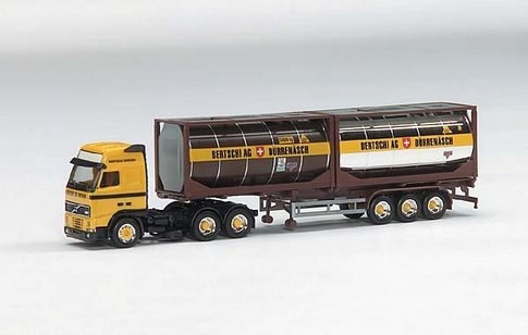 Volvo FH12 Container saddle train