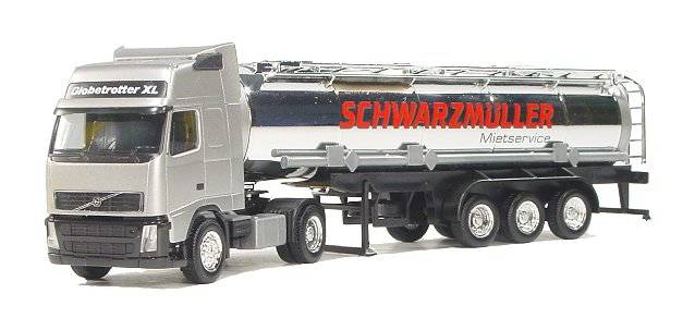 Volvo GL XL chrome-plated tank semitrailer "Schwarzmueller"
