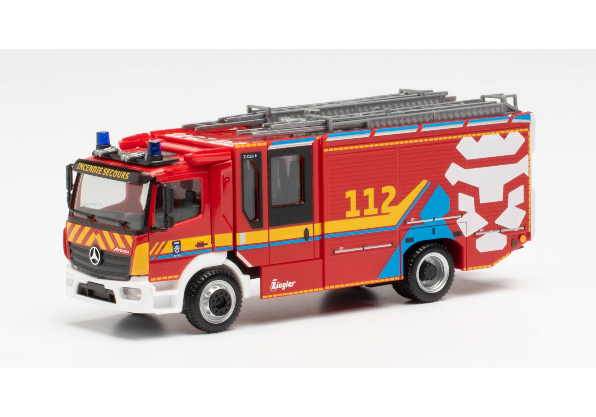 Mercedes-Benz Atego `13 Ziegler Z-Cab „Feuerwehr Luxemburg“