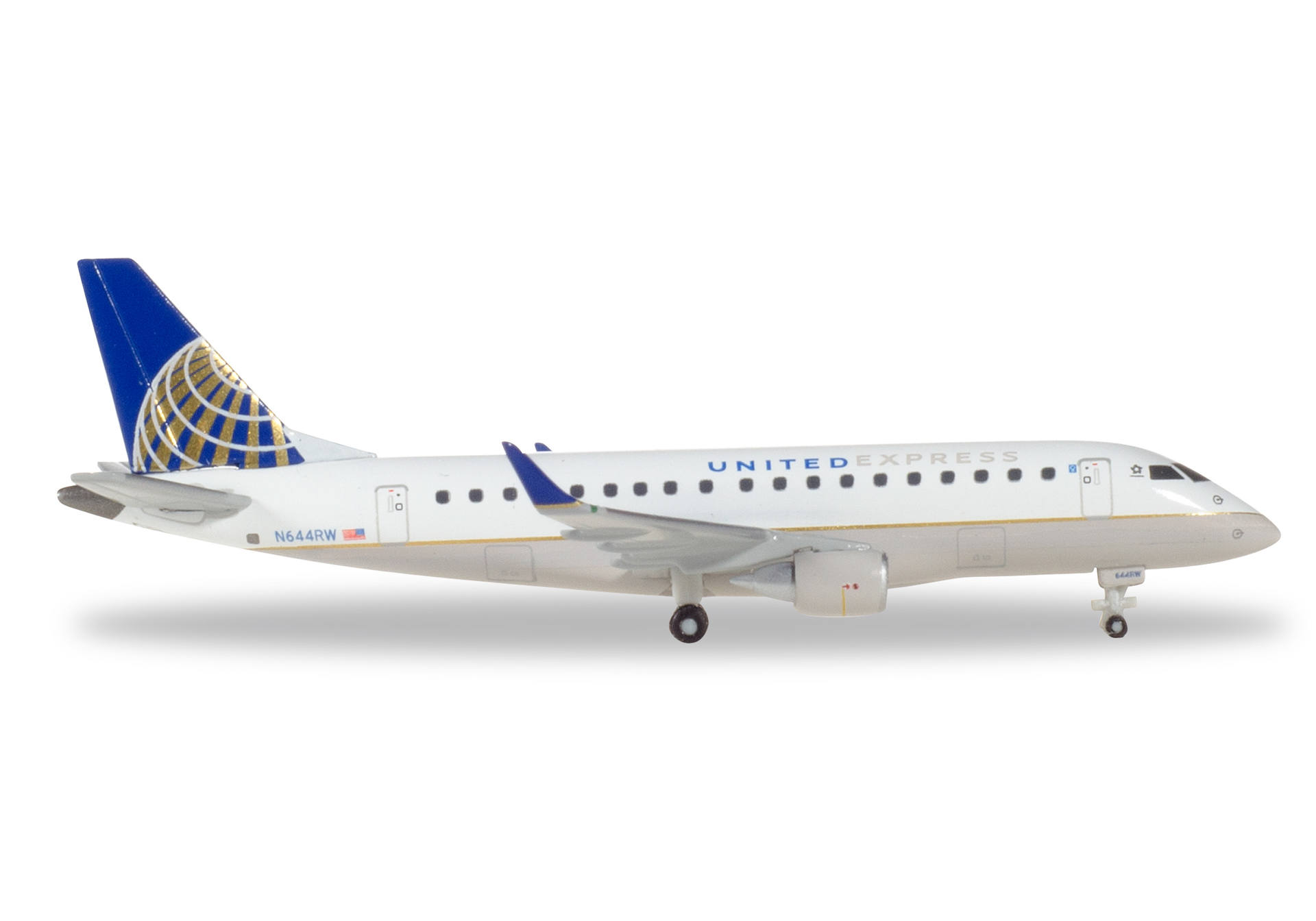 United Express (Republic Airlines) Embraer E170 − N644RW
