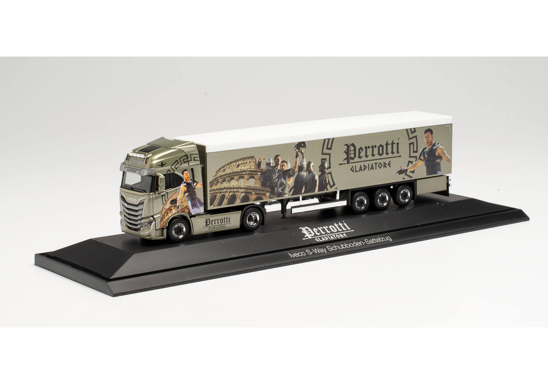 Iveco S-Way walking floor semitrailer Perrotti/Gladiatore