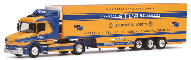 Scania Hauber '96 HL cold suitcase saddle train 2A/3A