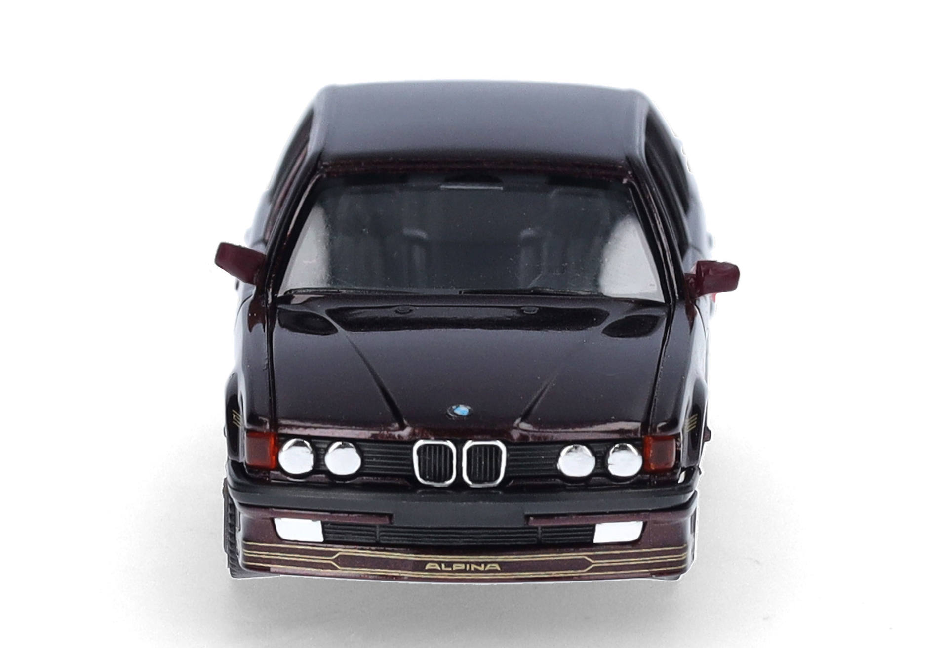 BMW Alpina B11 3,5-Liter, burgundrot metallic, Dekor gold