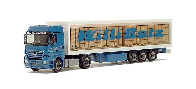 Mercedes-Benz Actros LH box semitrailer "Willi Betz"