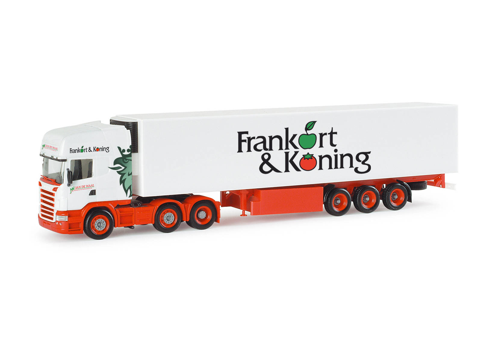 Scania R TL box semitrailer "De Waal" (NL)