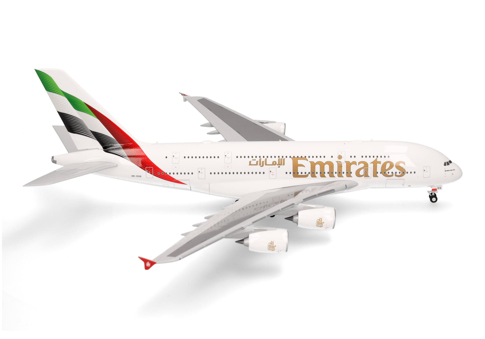 Emirates Airbus A380 - New Colors