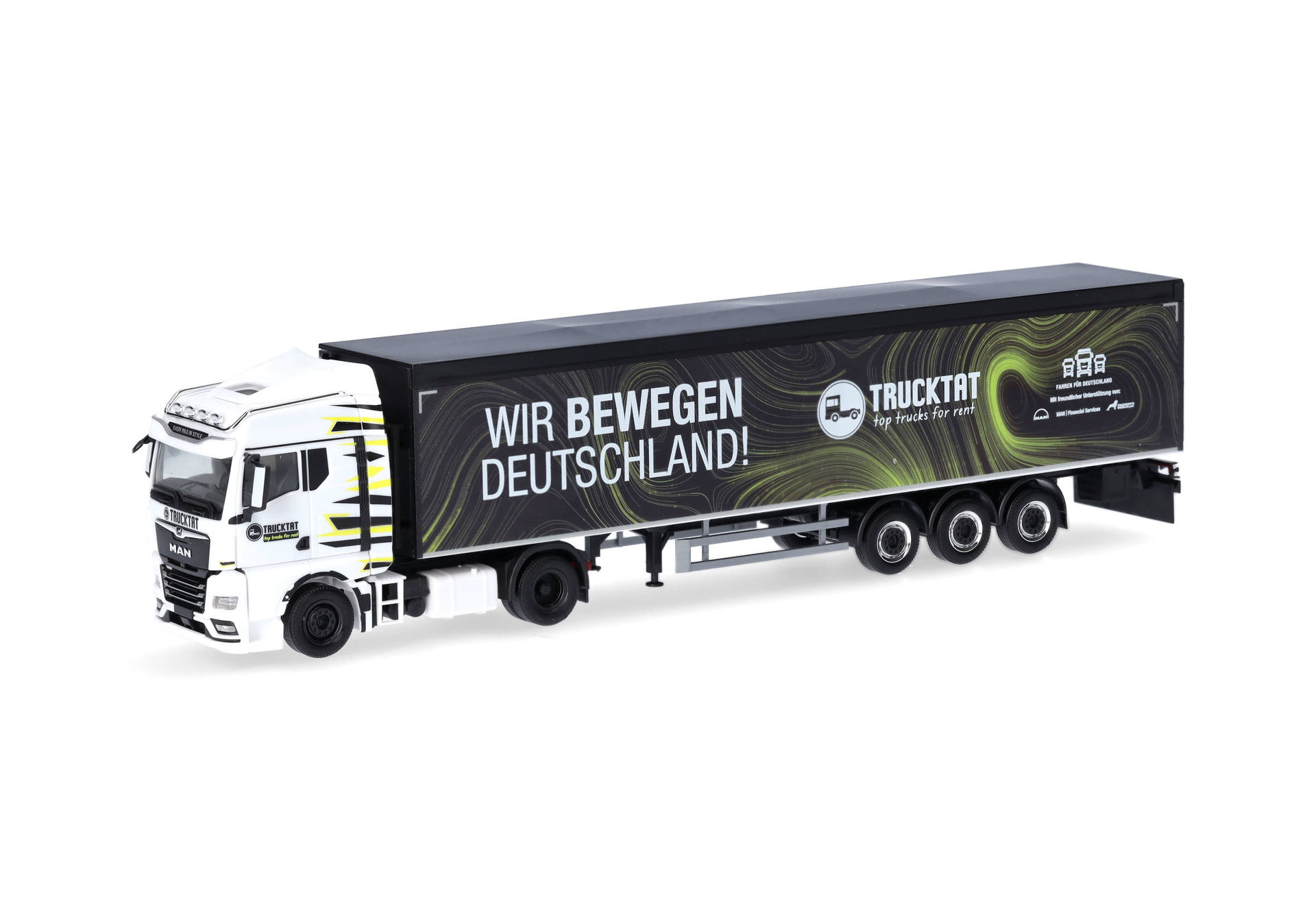 MAN TGX GM Schubboden-Sattelzug "Trucktat / Wir bewegen Deutschland" (Hessen / Lichtenfels)