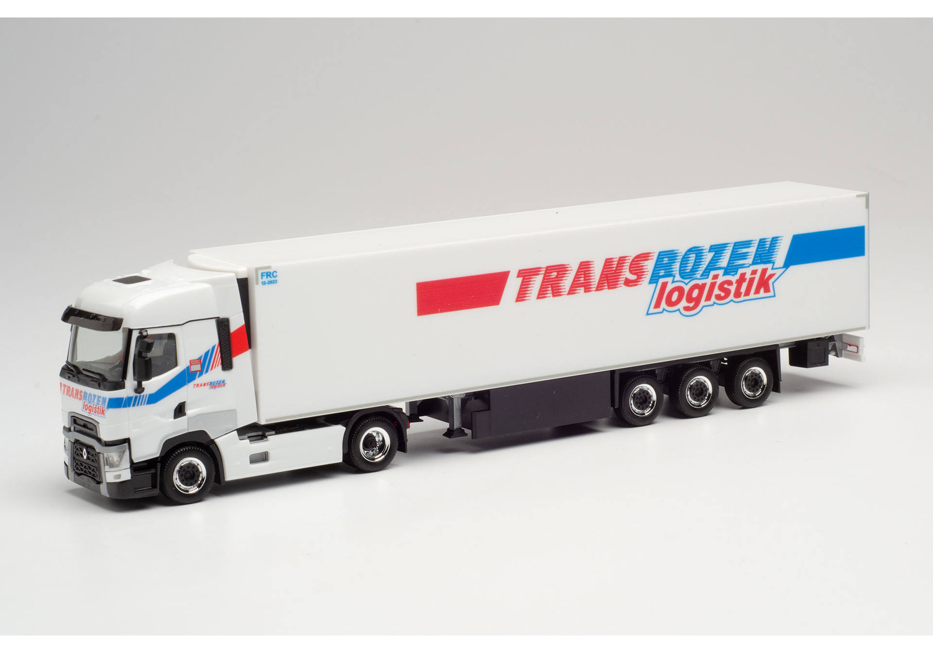 Renault T refrigerated box semitrailer „Transbozen“