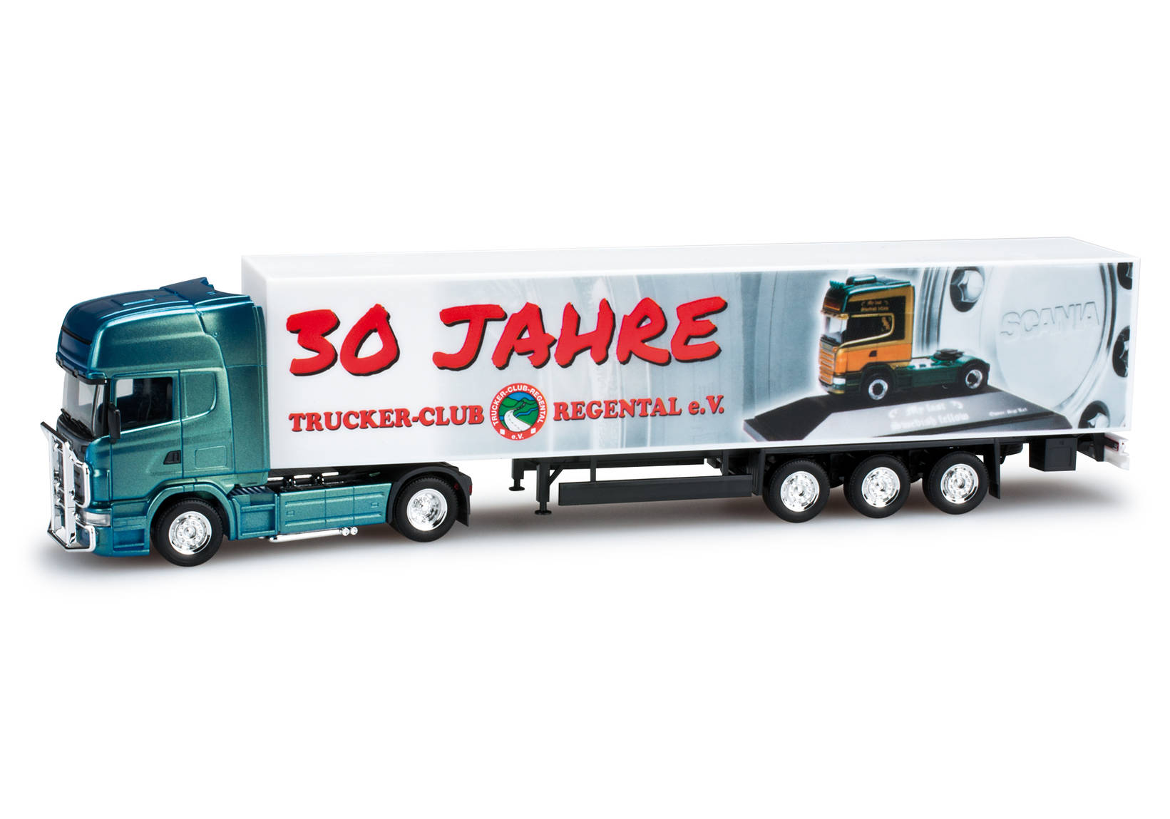 Scanie R TL box semitrailer "Nittenau 2011"