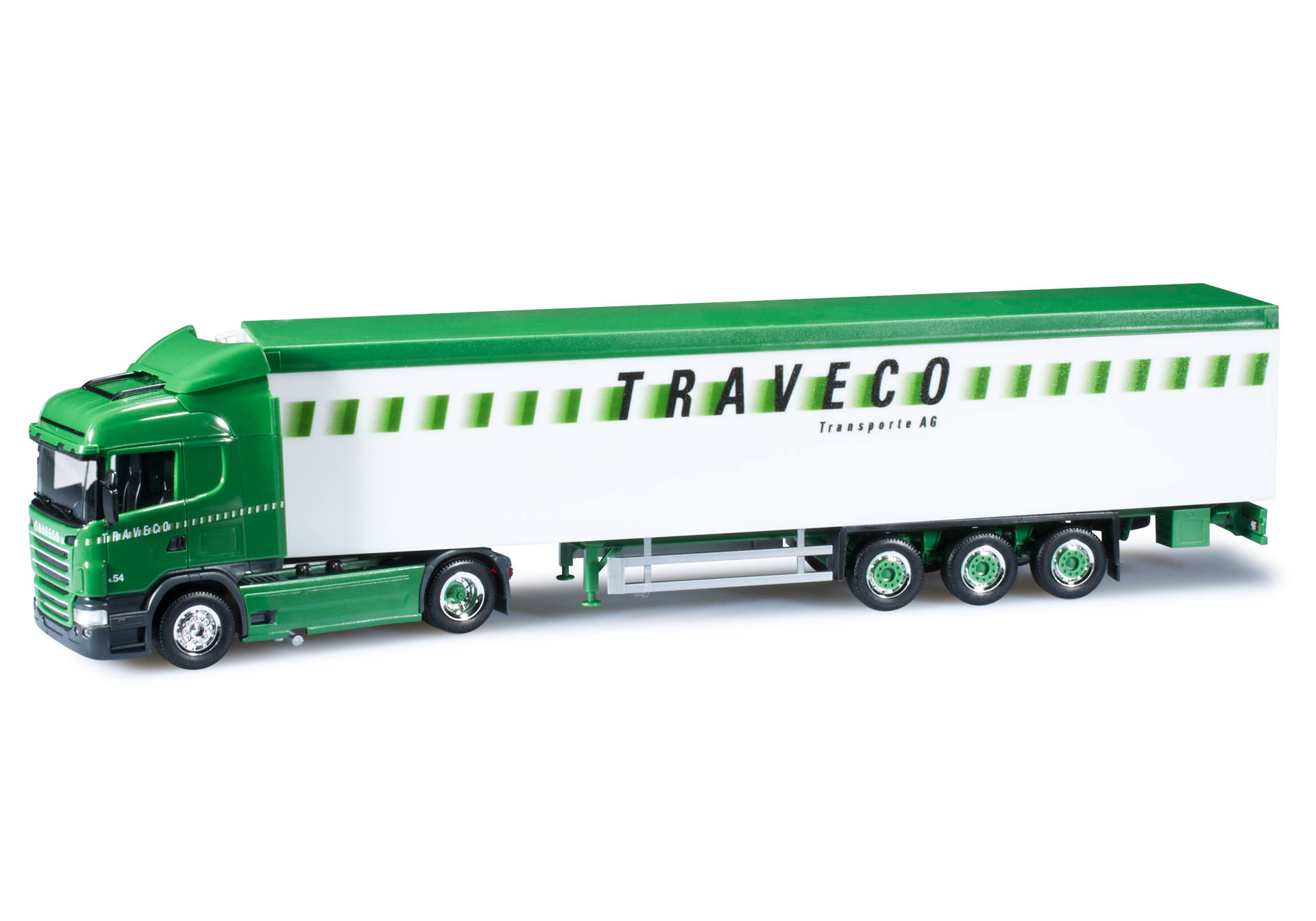 Scania R HL walking floor semitrailer "Traveco"